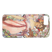 Alphonse Mucha Case-Mate iPhone Case (Achterkant (Horizontaal))