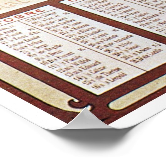 Alphonse Mucha, Chocolat Mexicain 1896 Poster (Hoek)