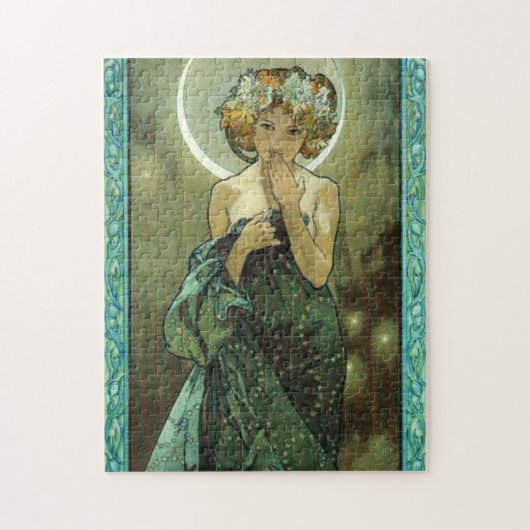 Alphonse Mucha Clair de Lune Puzzle Legpuzzel (Verticaal)