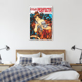 Alphonse Mucha - Cycla Perfecta Retro Art Nouveau Canvas Afdruk (Insitu (Slaapkamer))