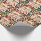 Alphonse Mucha: Dagdroom (Rêverie) Cadeaupapier (Hoek)