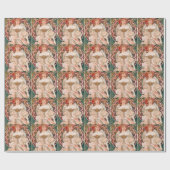 Alphonse Mucha: Dagdroom (Rêverie) Cadeaupapier (Vlak)