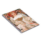 Alphonse Mucha: Dagdroom (Rêverie) Notitieboek (Rechterzijde)