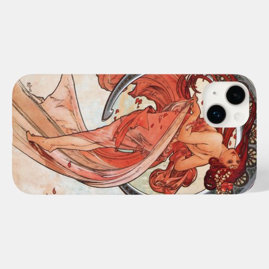 Alphonse Mucha Dance 1898 Art  Case-Mate iPhone Case (Achterkant (horizontaal))