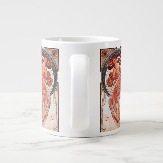Alphonse Mucha Dance 1898 Art  Grote Koffiekop (Achterkant)