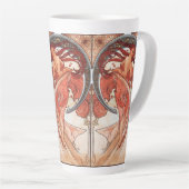 Alphonse Mucha Dance 1898 Art  Latte Mok (Rechterhoek)