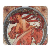 Alphonse Mucha Dance 1898 Art  Snijplank (Voorkant)