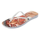 Alphonse Mucha Dance 1898 Art Teenslippers (Schuin)