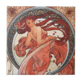 Alphonse Mucha Dance 1898 Art Tegeltje (Voorkant)