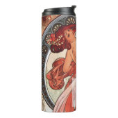 Alphonse Mucha Dance 1898 Art Thermosbeker (Gedraaid links)