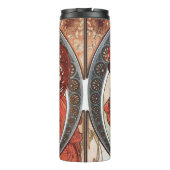 Alphonse Mucha Dance 1898 Art Thermosbeker (Achterkant)