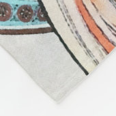 Alphonse Mucha Dance  Art Nouveau Painting Fleece Deken (Hoek)