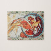 Alphonse Mucha Dance  Art Nouveau Painting Legpuzzel (Horizontaal)