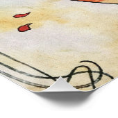 Alphonse Mucha Dance  Art Nouveau Painting Poster (Hoek)