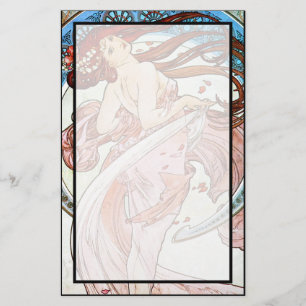 Alphonse Mucha Dance Briefpapier
