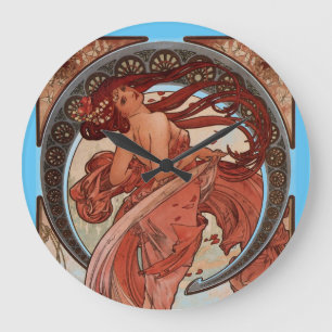 Alphonse Mucha Dance Grote Klok