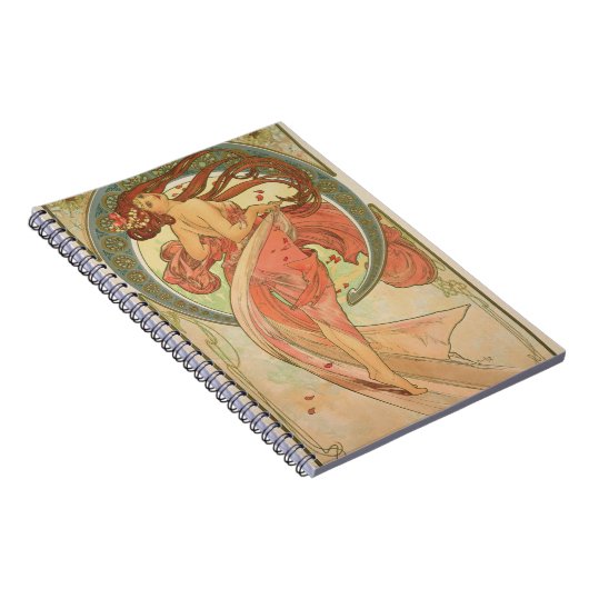 Alphonse Mucha - Dance Notitieboek (Rechterzijde)