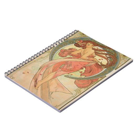 Alphonse Mucha - Dance Notitieboek (Linkerzijde)