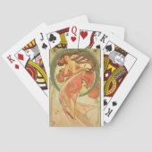 Alphonse Mucha - Dance Pokerkaarten (Achterkant)