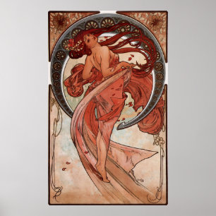 Alphonse Mucha, Dance. Poster