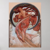Alphonse Mucha - Dance Poster (Voorkant)