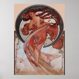 Alphonse Mucha - Dance Poster
