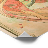 Alphonse Mucha - Dance Poster (Hoek)