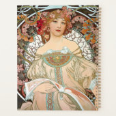 Alphonse Mucha Daydream Planner (Achterkant)