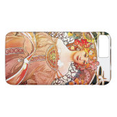 Alphonse Mucha Daydroom Floral  Art Nouveau Case-Mate iPhone Case (Achterkant (Horizontaal))