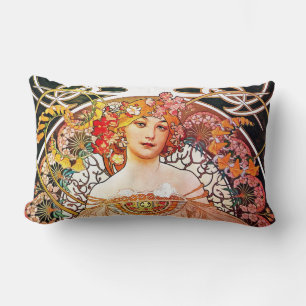 Alphonse Mucha Daydroom Floral  Art Nouveau Kussen