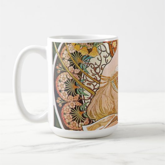 Alphonse Mucha - Daydroom Koffiemok (Links)