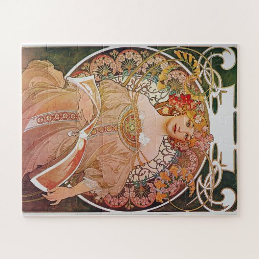 Alphonse Mucha - Daydroom Legpuzzel (Horizontaal)
