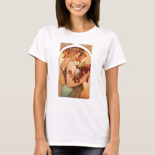 Alphonse Mucha - De groeten T-shirt