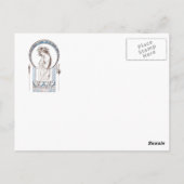 Alphonse Mucha - de kaart van Documenten van (Achterkant)