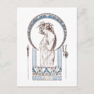 Alphonse Mucha - de kaart van Documenten van