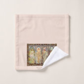 Alphonse Mucha - De tijden van de dag Bad Handdoek (Wasdoekje)