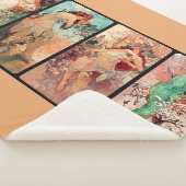Alphonse Mucha, De vier jaargetijden (1896) Sherpa Deken (3/4)