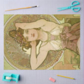 Alphonse Mucha Decoupage Paper Art Nouveau Tissuepapier (Craft)