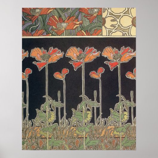 Alphonse Mucha Documents Décoratifs GalleryHD Poster (Voorkant)