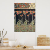 Alphonse Mucha Documents Décoratifs GalleryHD Poster (Keuken)