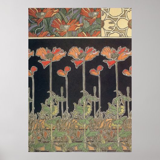 Alphonse Mucha Documents Décoratifs GalleryHD Poster (Voorkant)