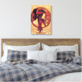 Alphonse Mucha Donna Orechini Canvas Poster Afdruk (Insitu (Slaapkamer))
