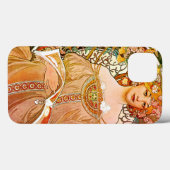 Alphonse Mucha Dreaming (Reverie) Case-Mate iPhone Case (Achterkant (horizontaal))