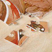 Alphonse Mucha Dreaming (Reverie) Legpuzzel (Zijkant)