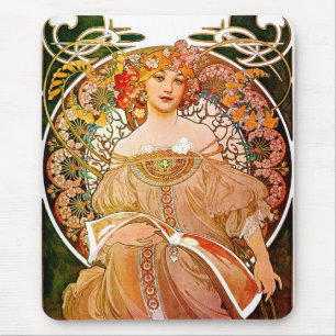 Alphonse Mucha Dreaming (Reverie) Muismat
