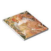 Alphonse Mucha Dreaming (Reverie) Notitieblok (Schuin)
