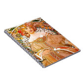 Alphonse Mucha Dreaming (Reverie) Notitieboek (Rechterzijde)