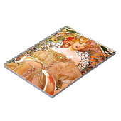 Alphonse Mucha Dreaming (Reverie) Notitieboek (Linkerzijde)