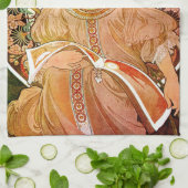 Alphonse Mucha Dreaming (Reverie) Theedoek (Gevouwen)