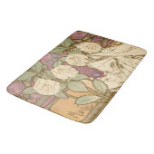 Alphonse Mucha Elegant Art Nouveau Stars Camellia  Badmat (Gekanteld)